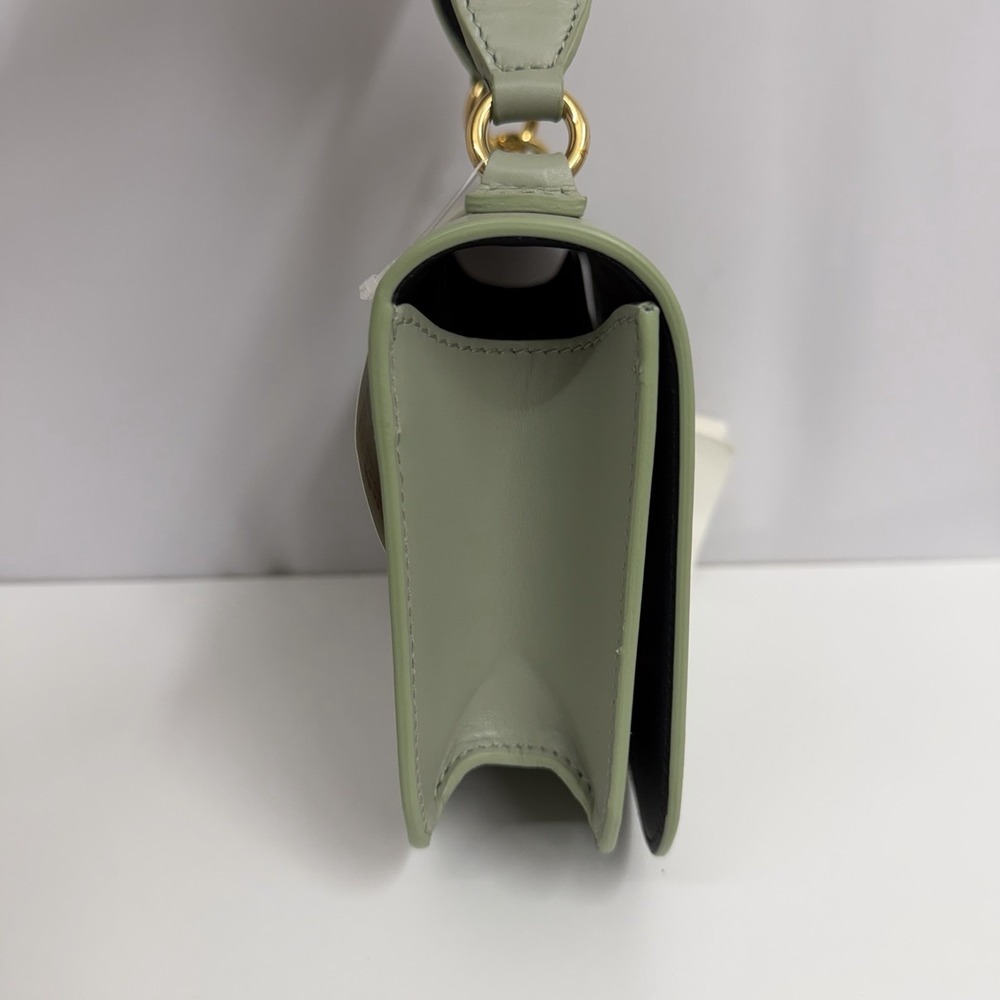Jil Sander Leather Shouder Bag Seafoam Green NWT $1,590.00 Simple & Elegant - Picture 10 of 16